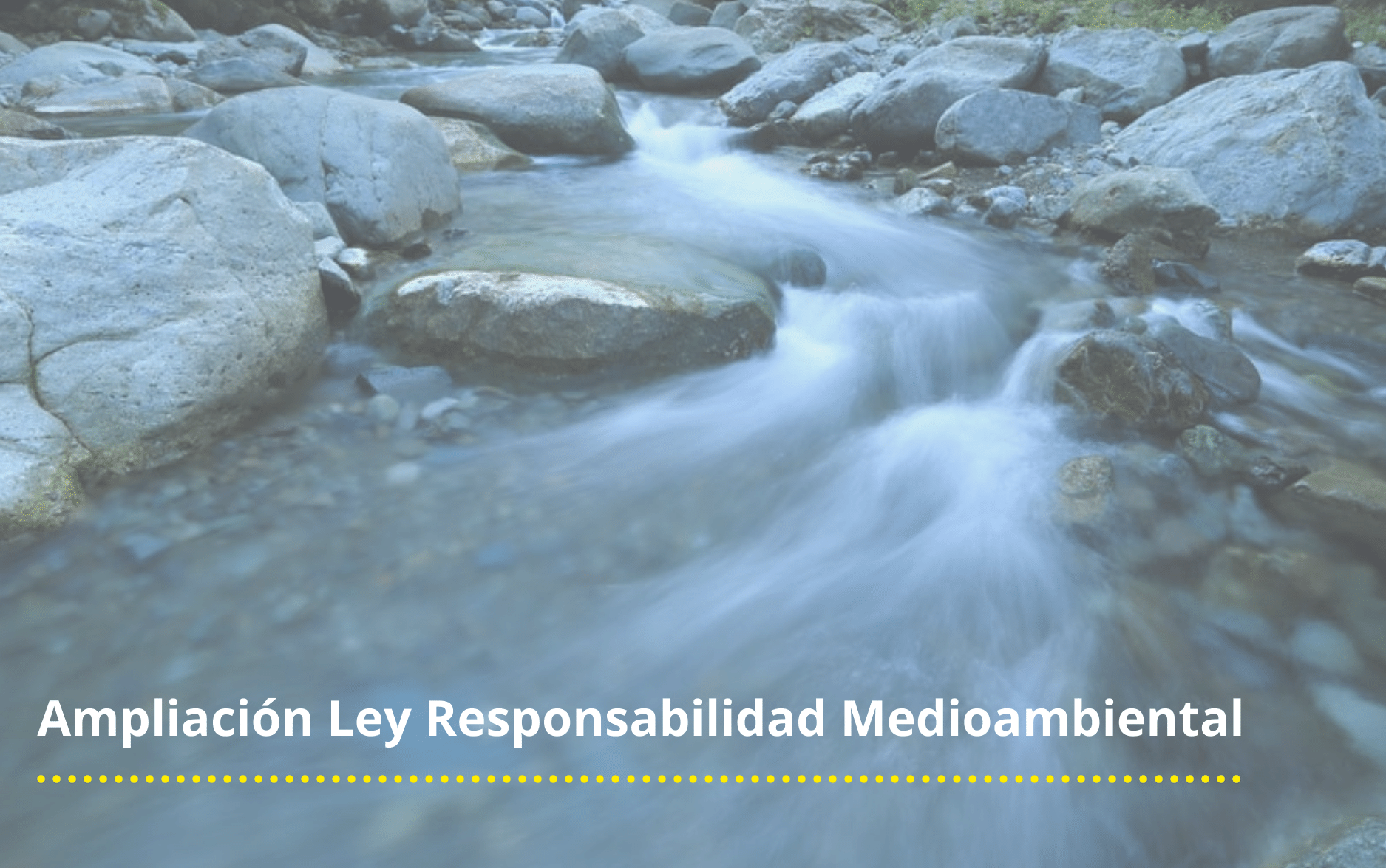 Ley responsabilidad medioambiental