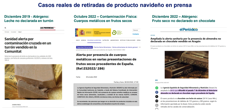 noticias contaminacion alimentos